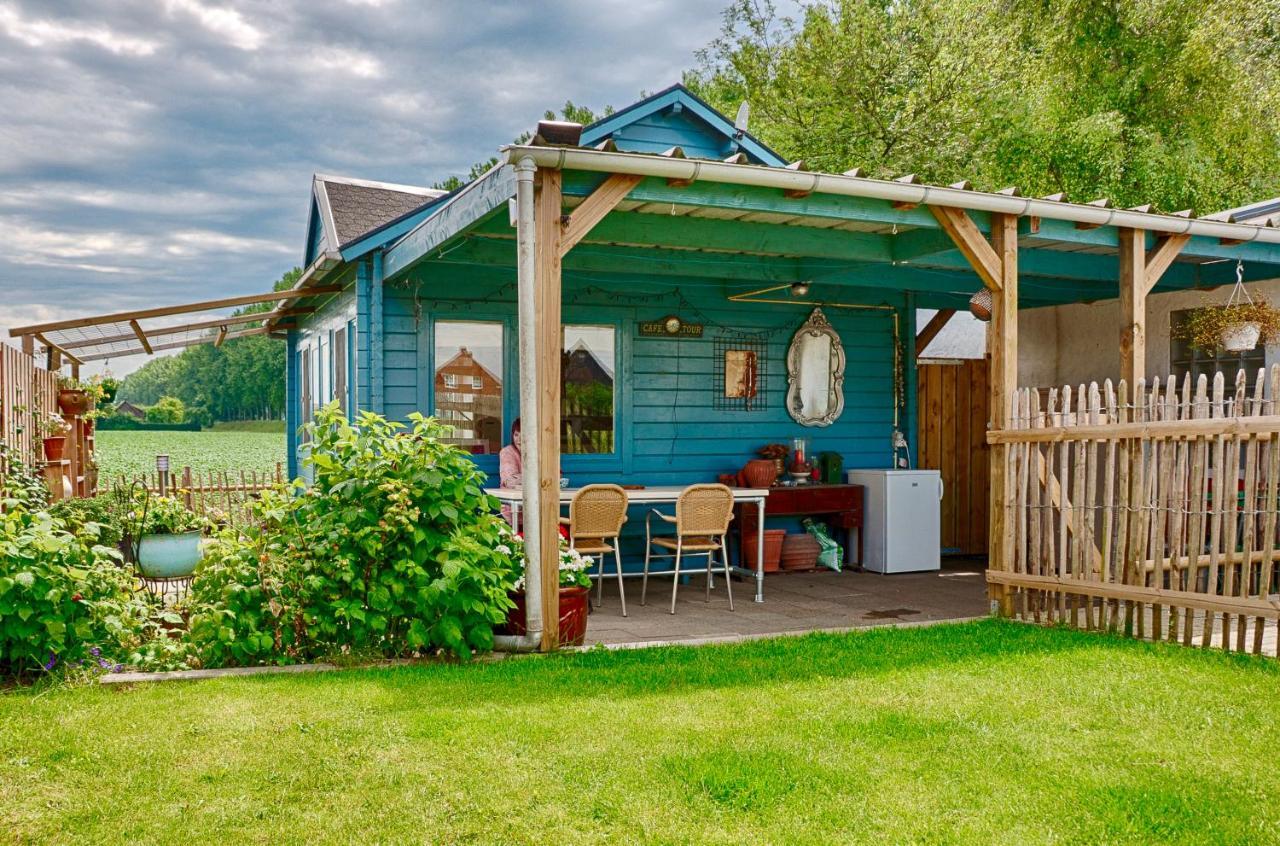 Artistiek Vakantiehuisje Hulst Exteriör bild
