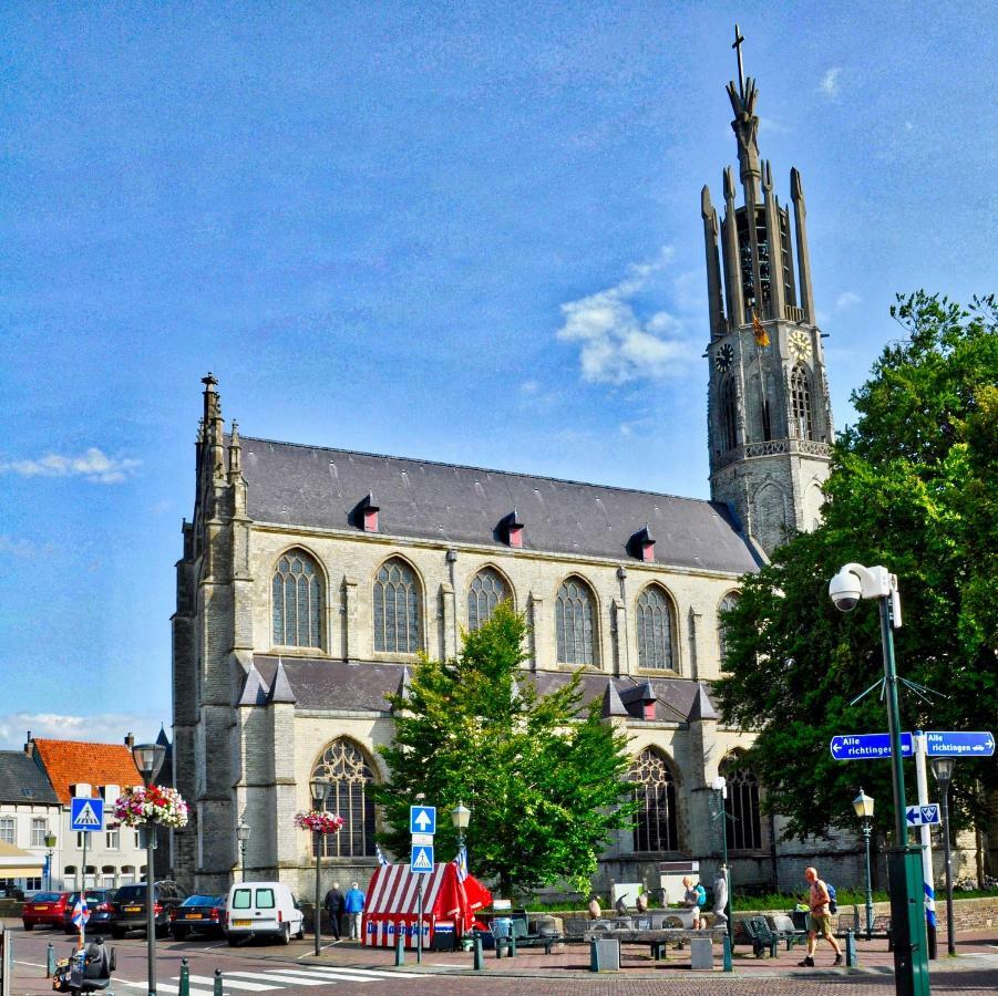 Artistiek Vakantiehuisje Hulst Exteriör bild